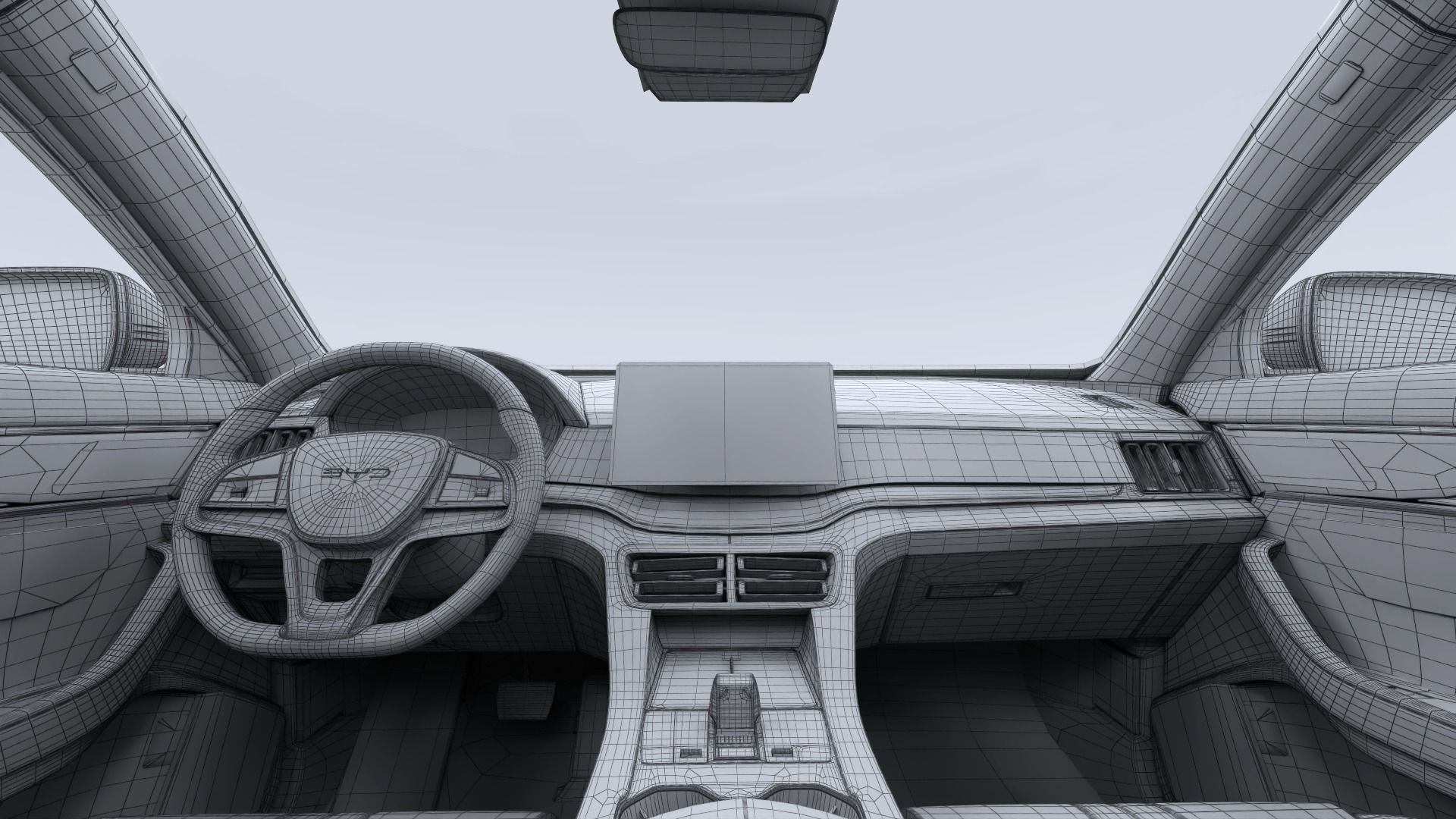 2024 BYD Seal U Song Plus dm-i with interior 3D model_32