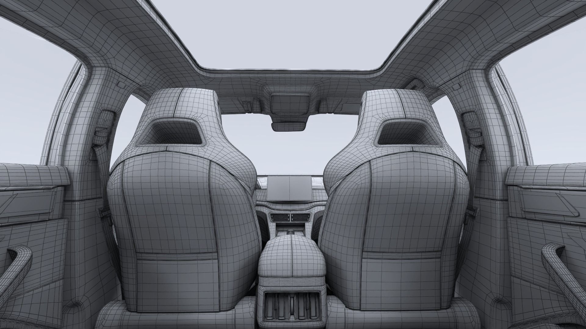 2024 BYD Seal U Song Plus dm-i with interior 3D model_33