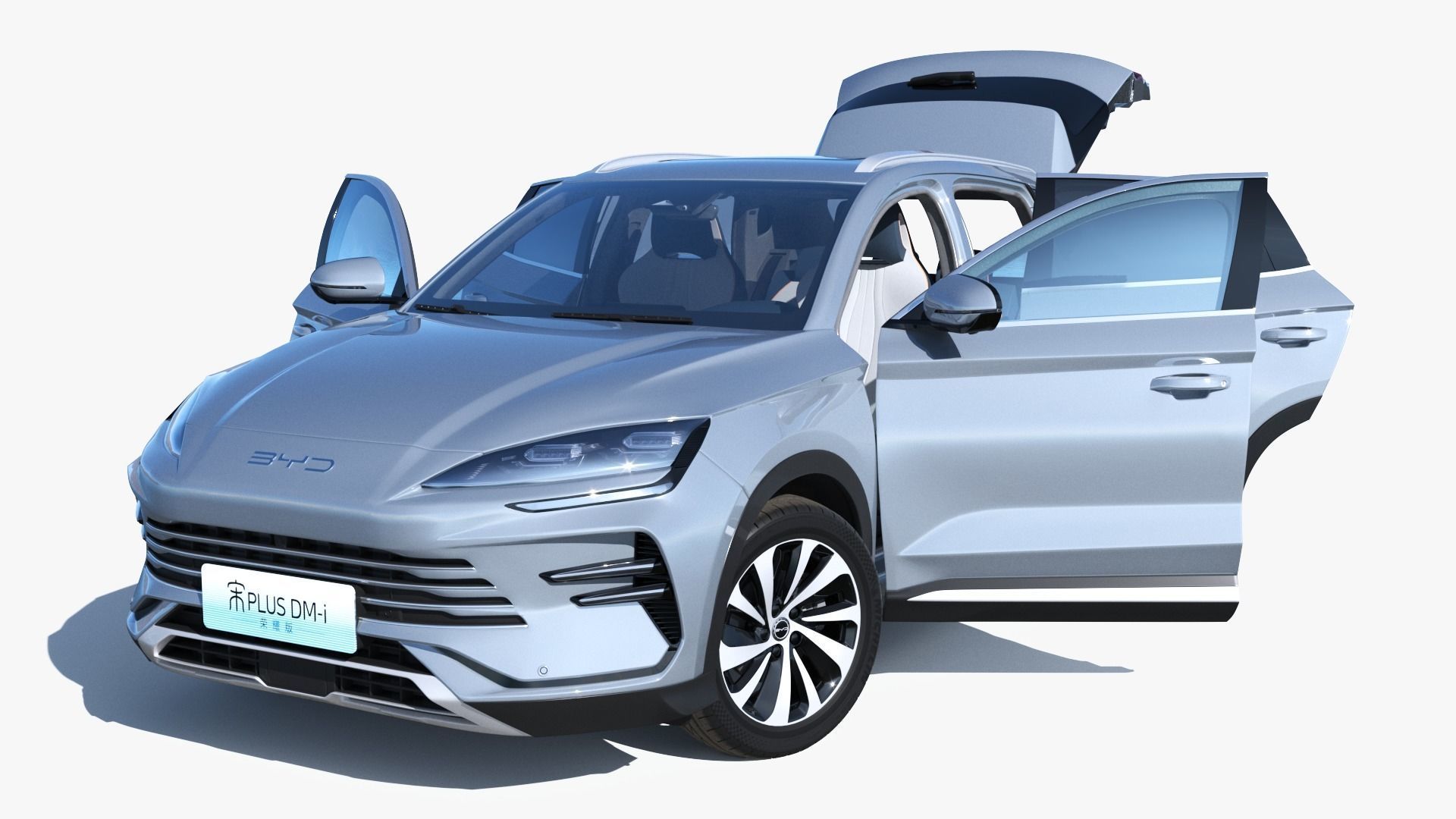 2024 BYD Seal U Song Plus dm-i with interior 3D model_7