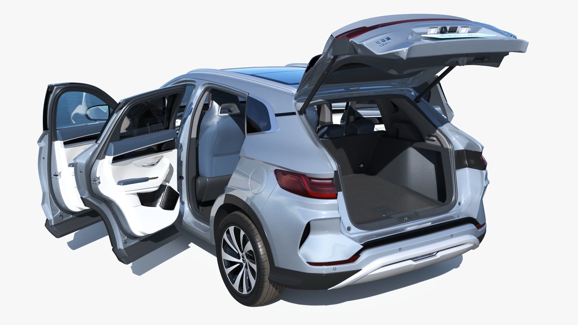 2024 BYD Seal U Song Plus dm-i with interior 3D model_14