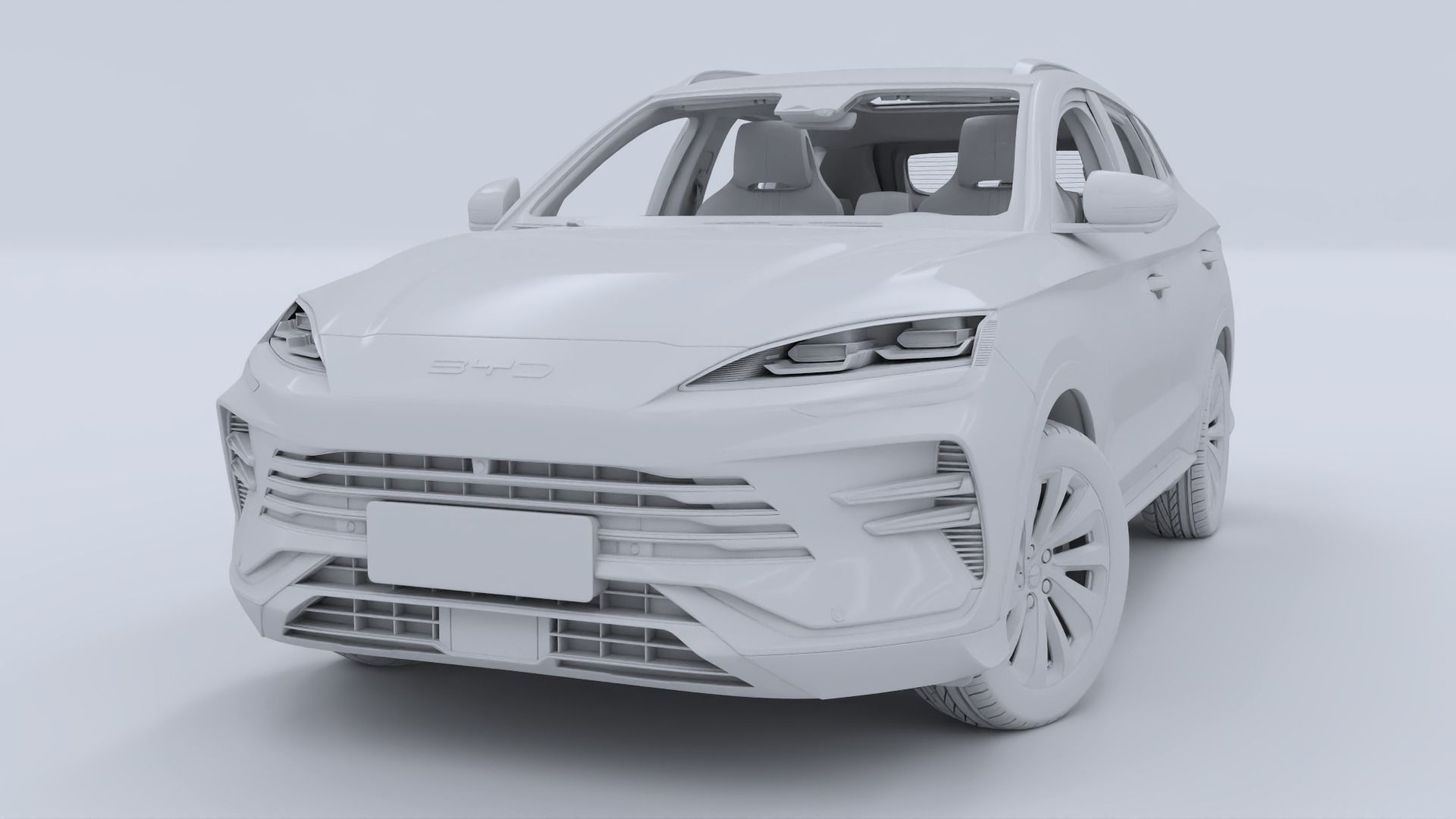 2024 BYD Seal U Song Plus dm-i with interior 3D model_19