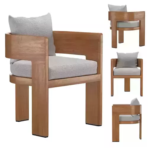 VICTORIA TEAK DINING CHAIR