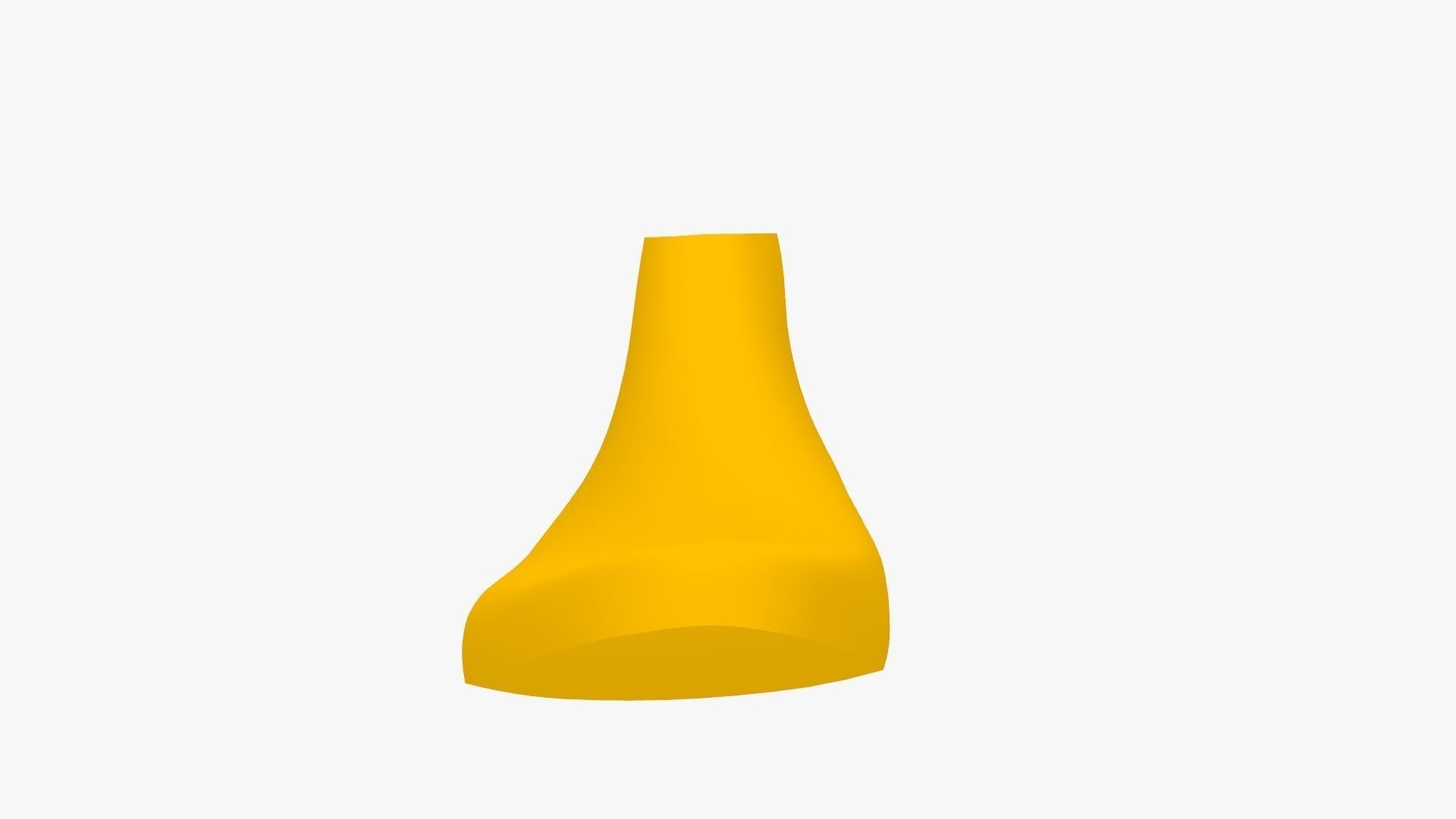 Man Shoe Last 41 3D print model_3