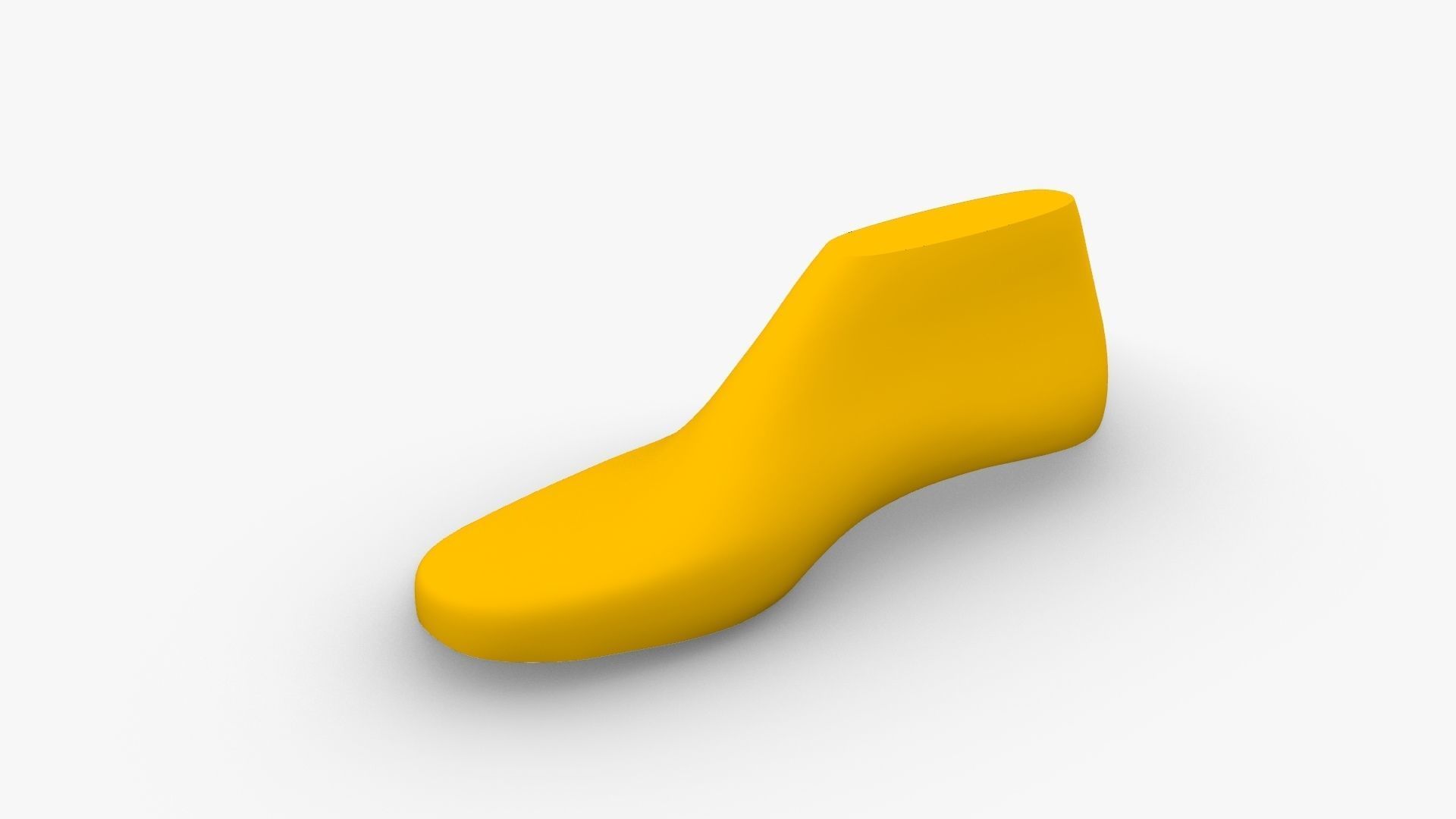 Man Shoe Last 41 3D print model_7