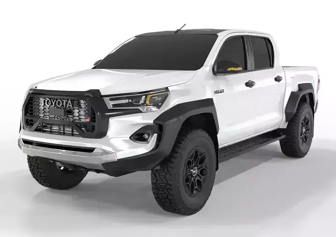 toyota hilux GR 2023  3D model