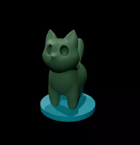 cat 3d print model 3D print model