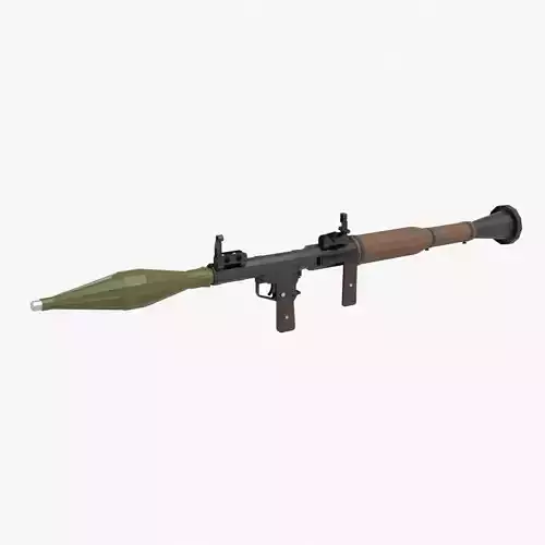 RPG-7  Low-poly