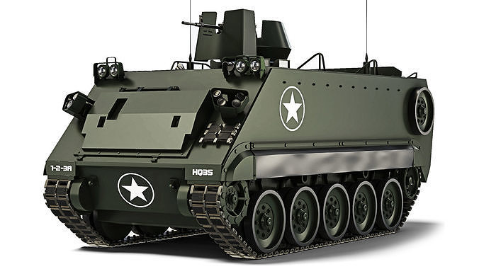 M113A3 1987 3D model