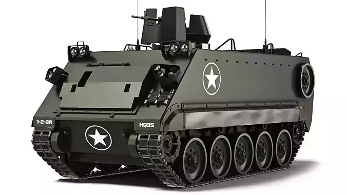 M113A3 1987 3D model
