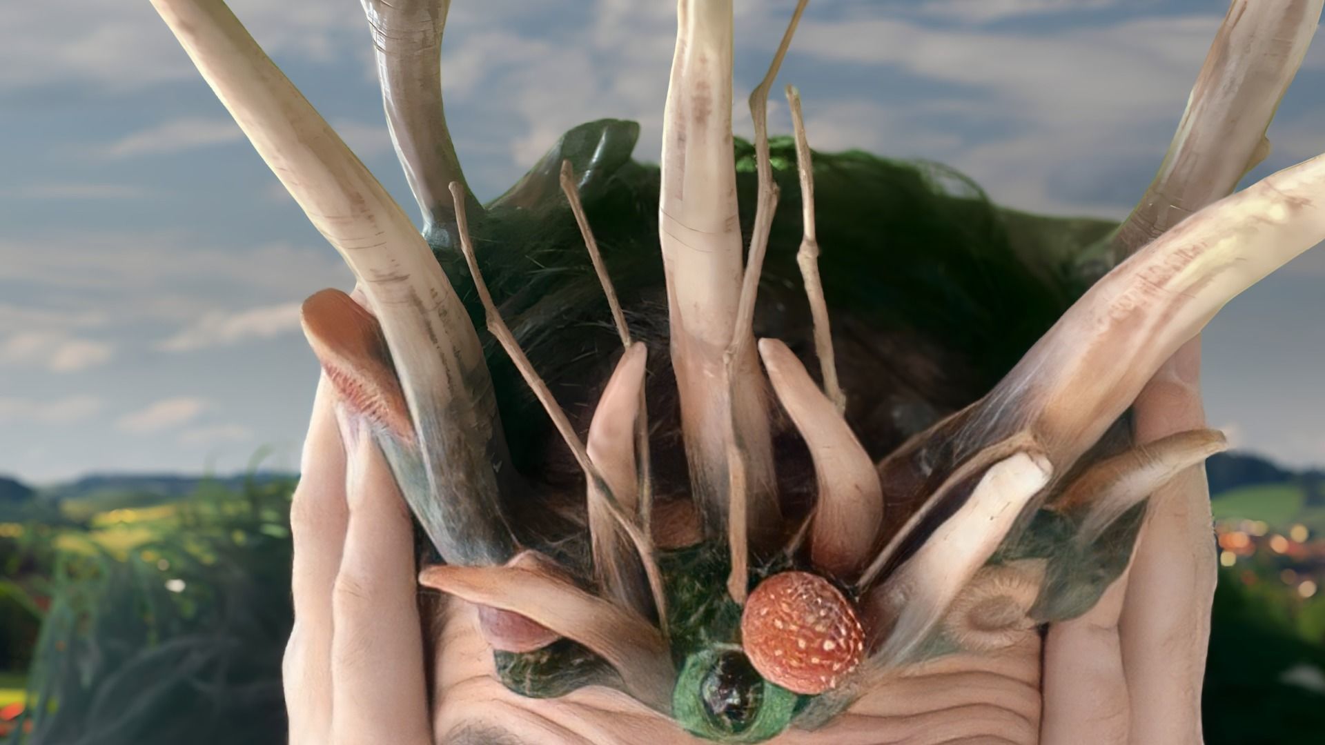 Enchanting Nature Crown with Mushrooms 3D print model_5