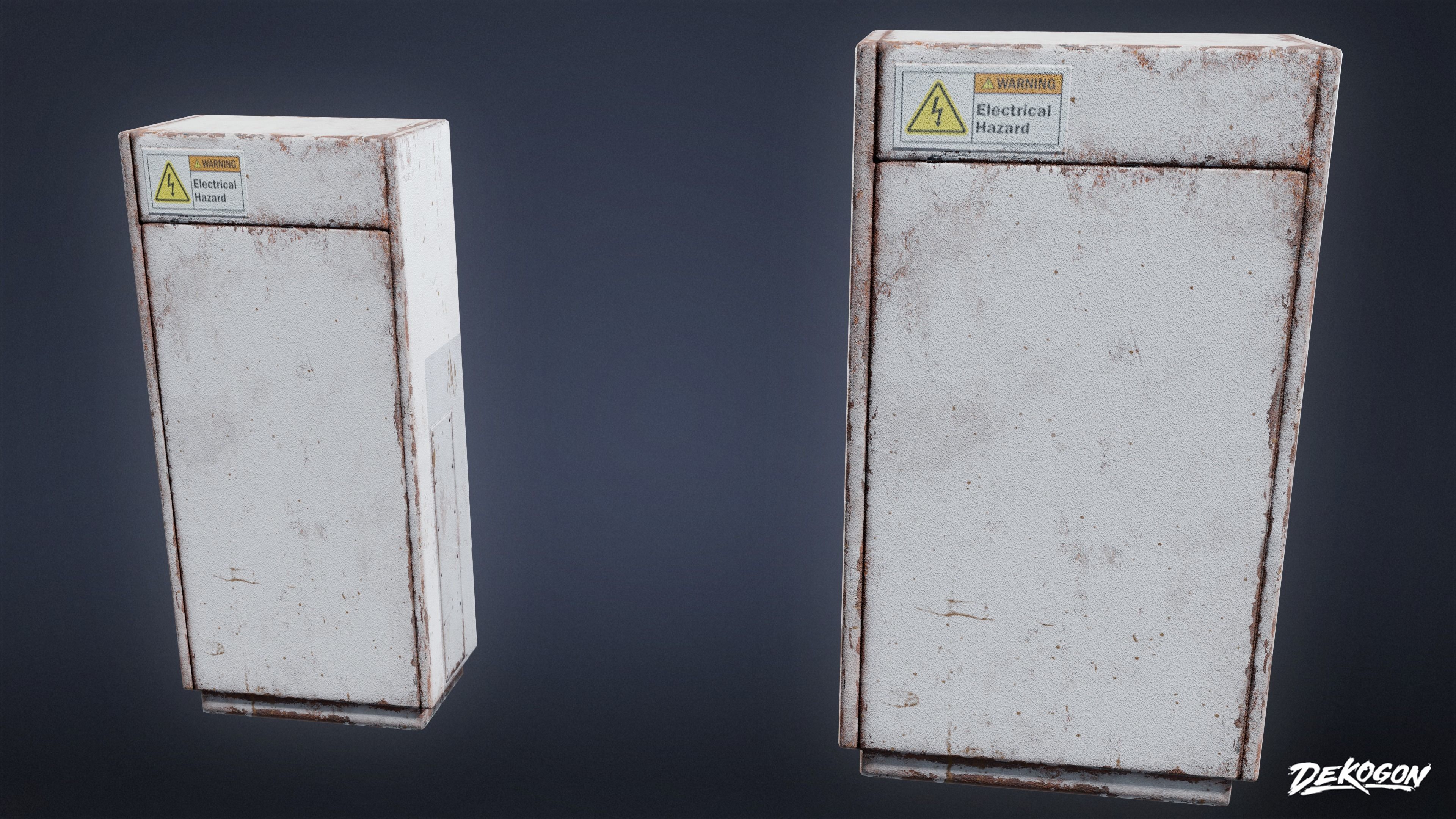 INDUSTRY - Machinery 02 - LOW POLY Low-poly 3D model_12