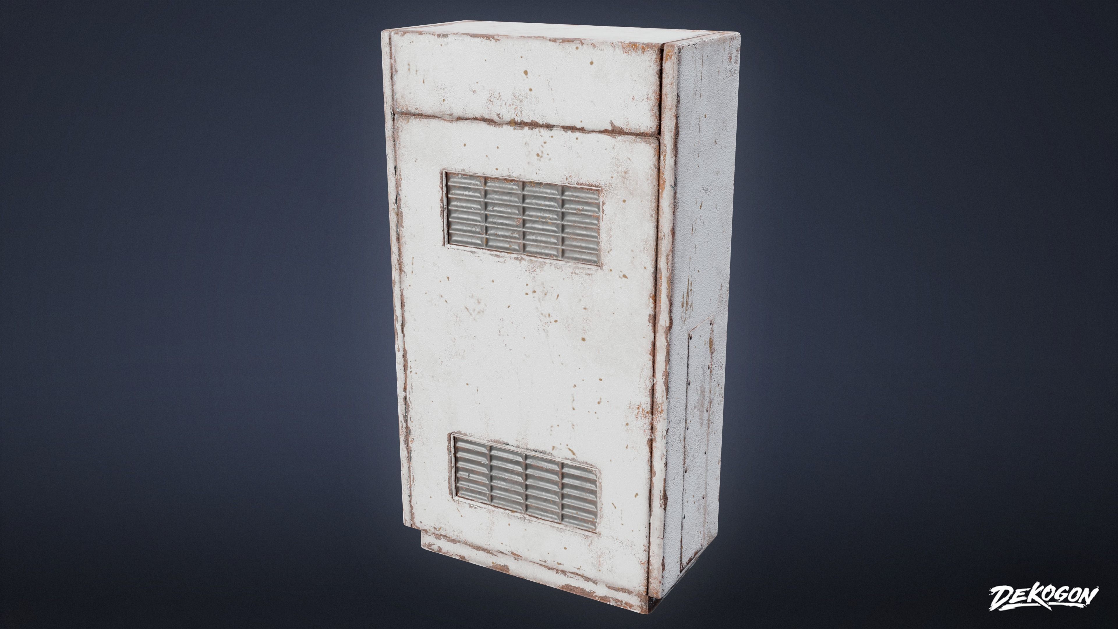 INDUSTRY - Machinery 02 - LOW POLY Low-poly 3D model_15