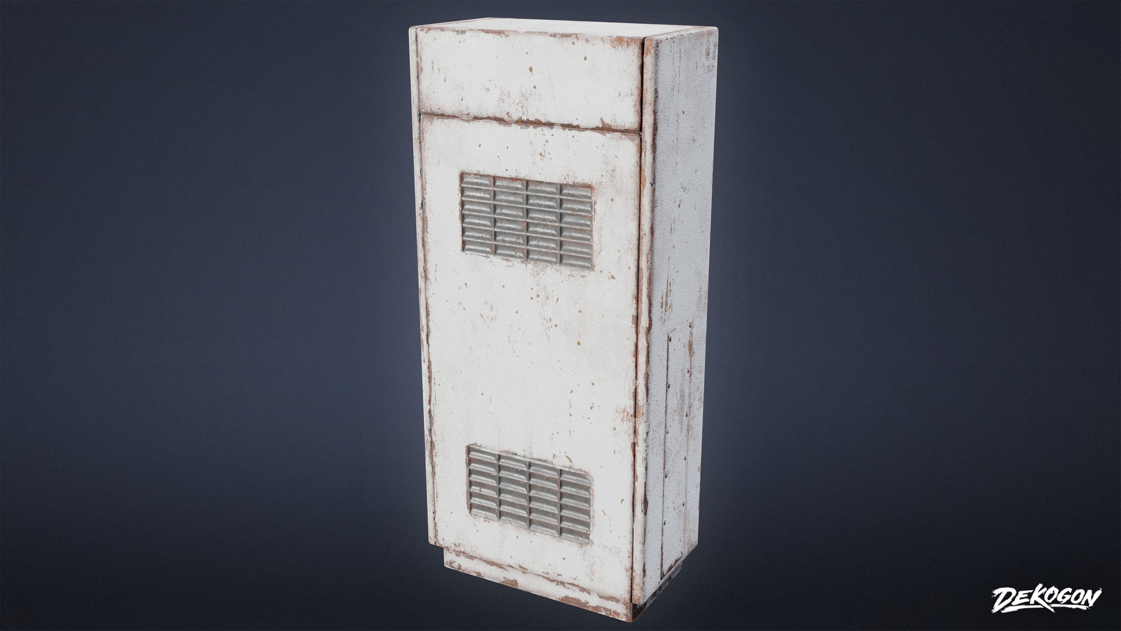 INDUSTRY - Machinery 02 - LOW POLY Low-poly 3D model_14