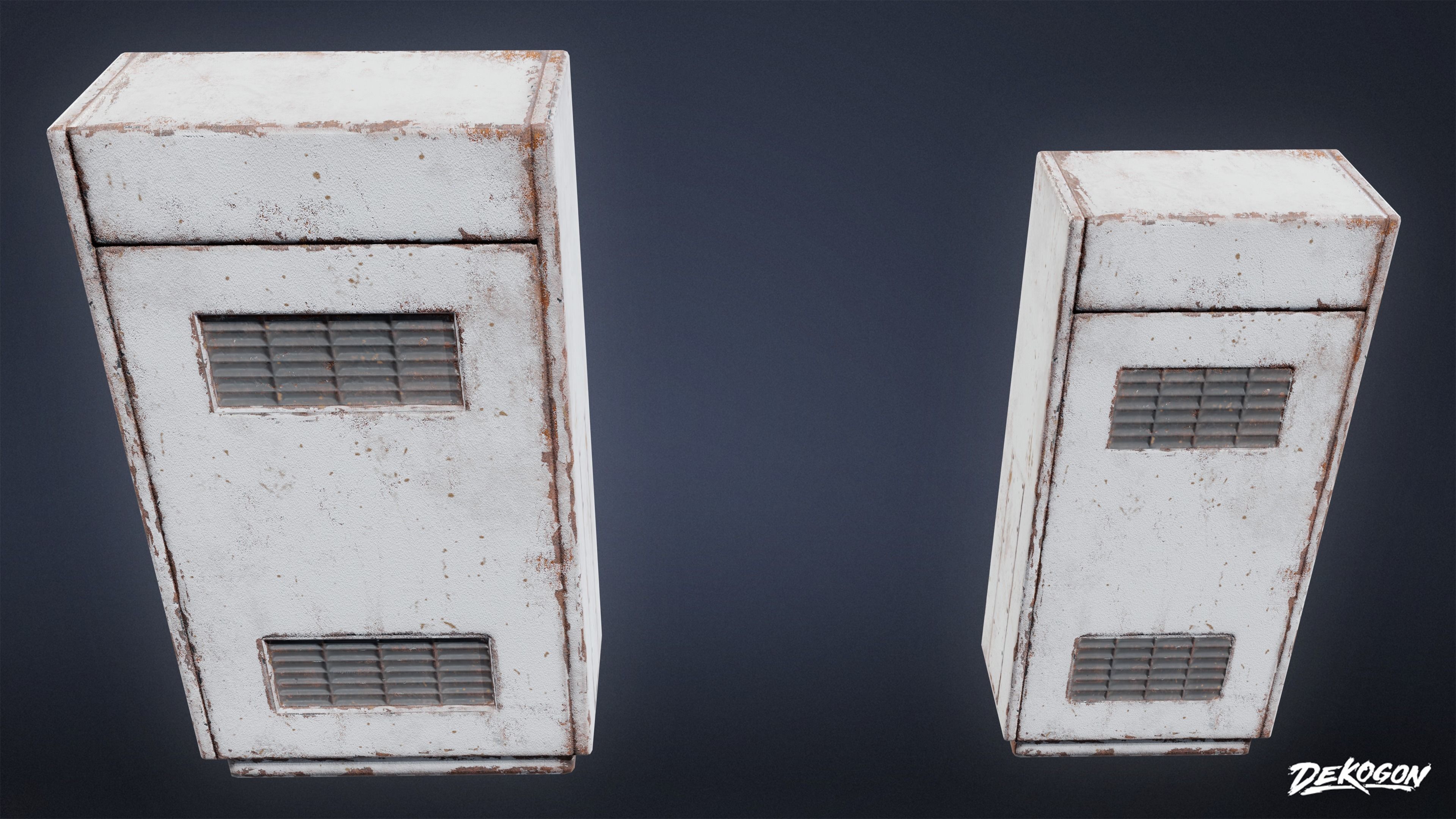 INDUSTRY - Machinery 02 - LOW POLY Low-poly 3D model_13