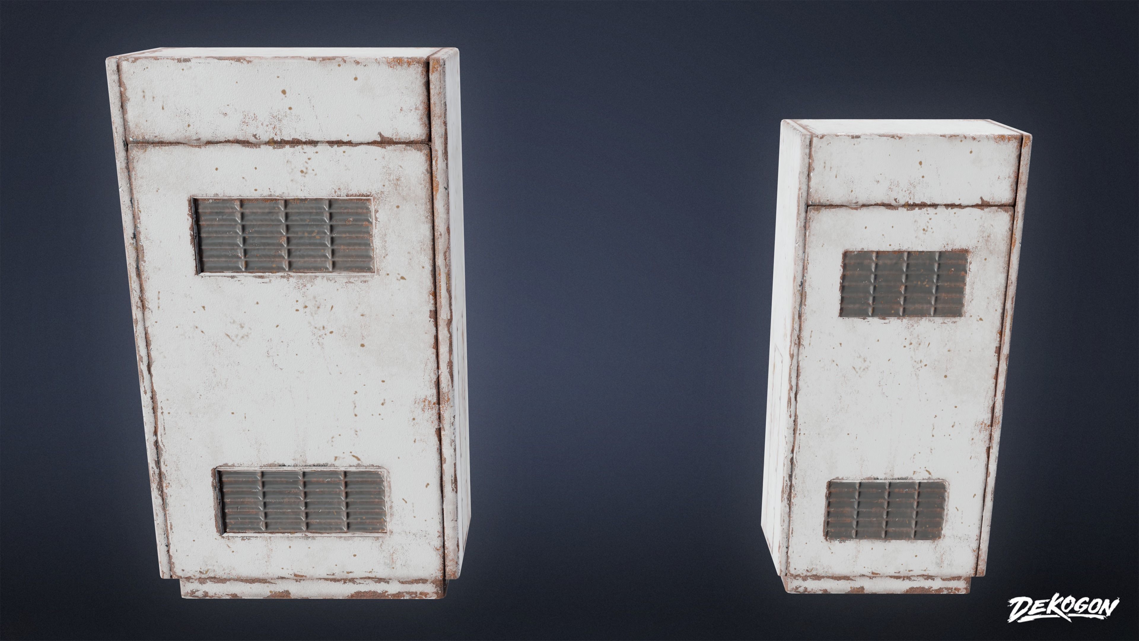 INDUSTRY - Machinery 02 - LOW POLY Low-poly 3D model_10