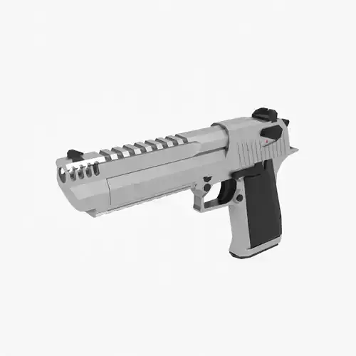 Desert eagle Low-poly