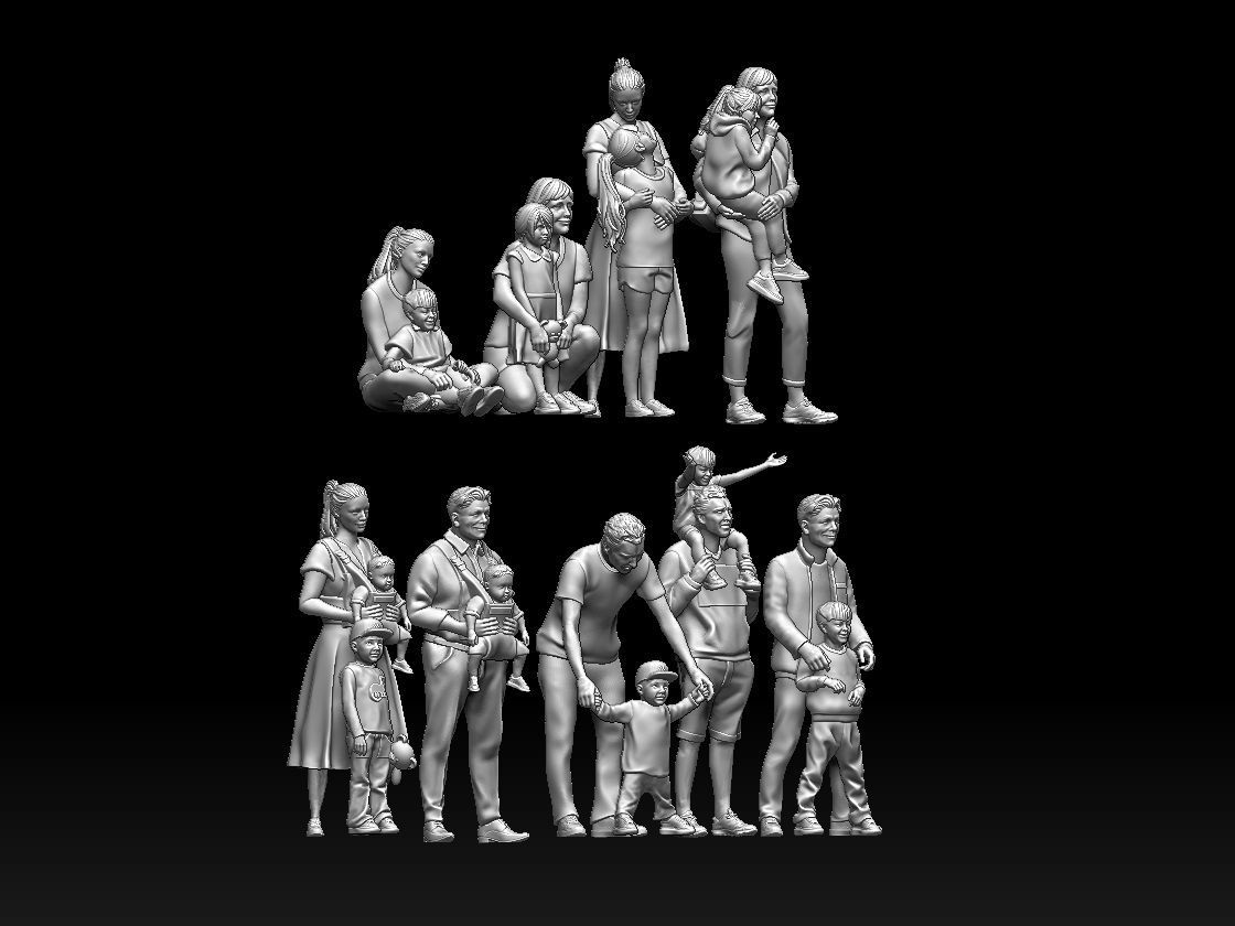FAMILY 3D print model_6