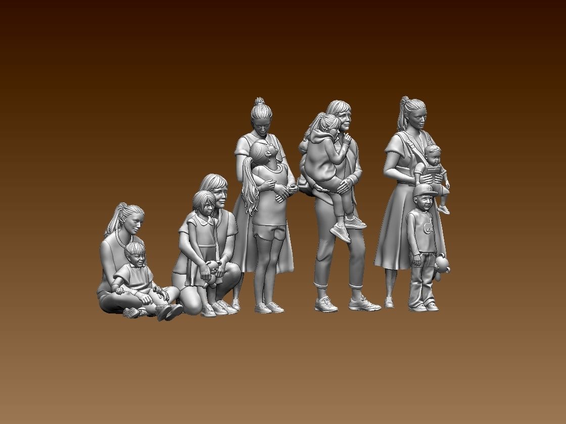 FAMILY 3D print model_3