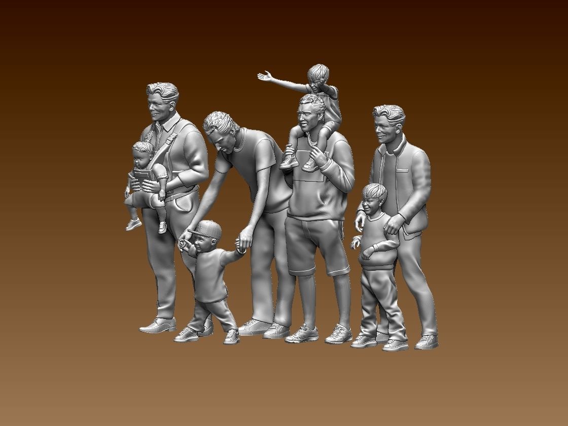 FAMILY 3D print model_12