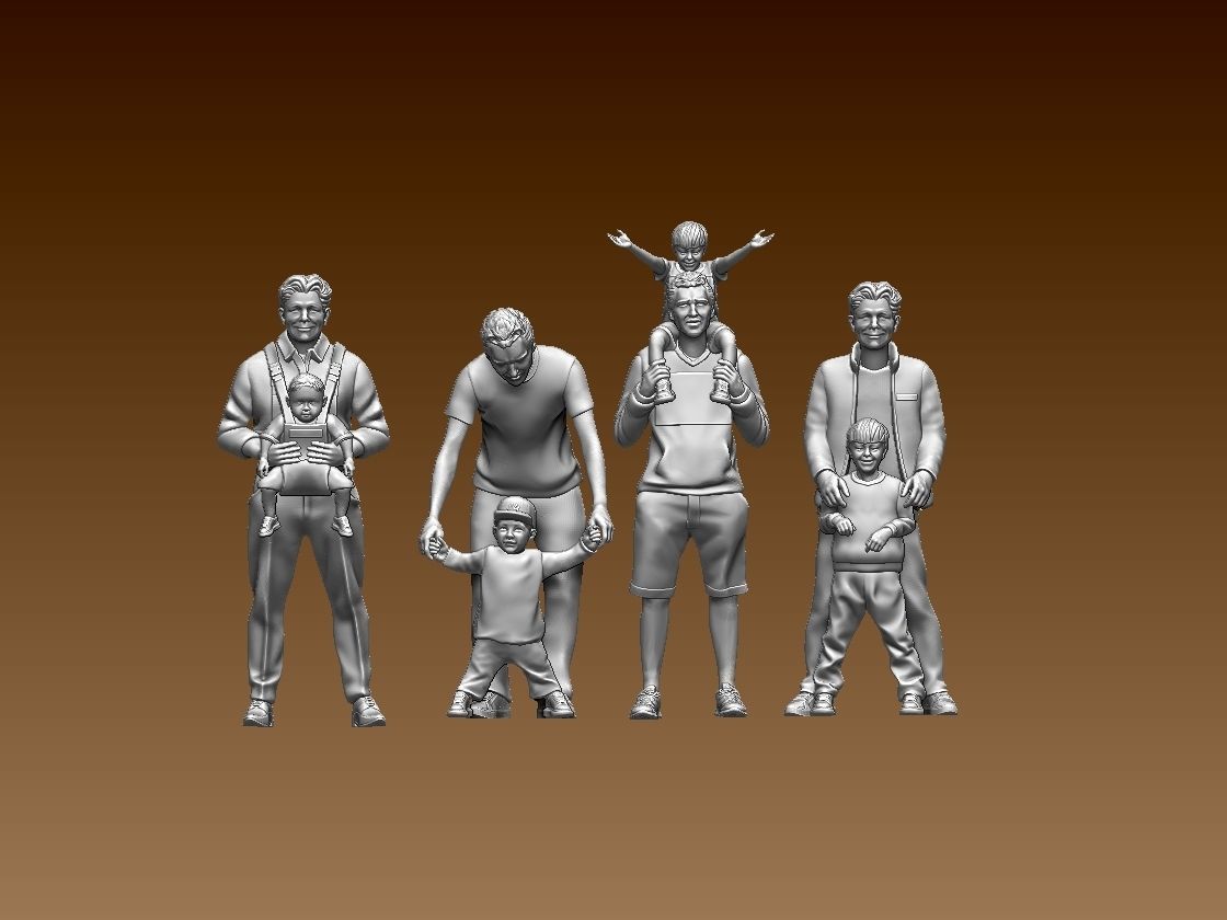 FAMILY 3D print model_1