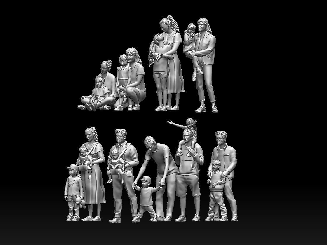 FAMILY 3D print model_17