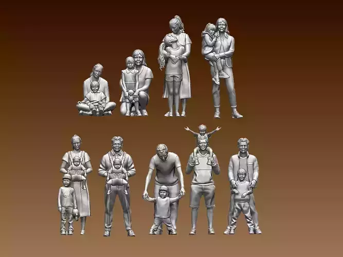 FAMILY 3D print model