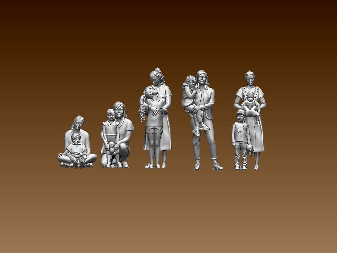 FAMILY 3D print model_2