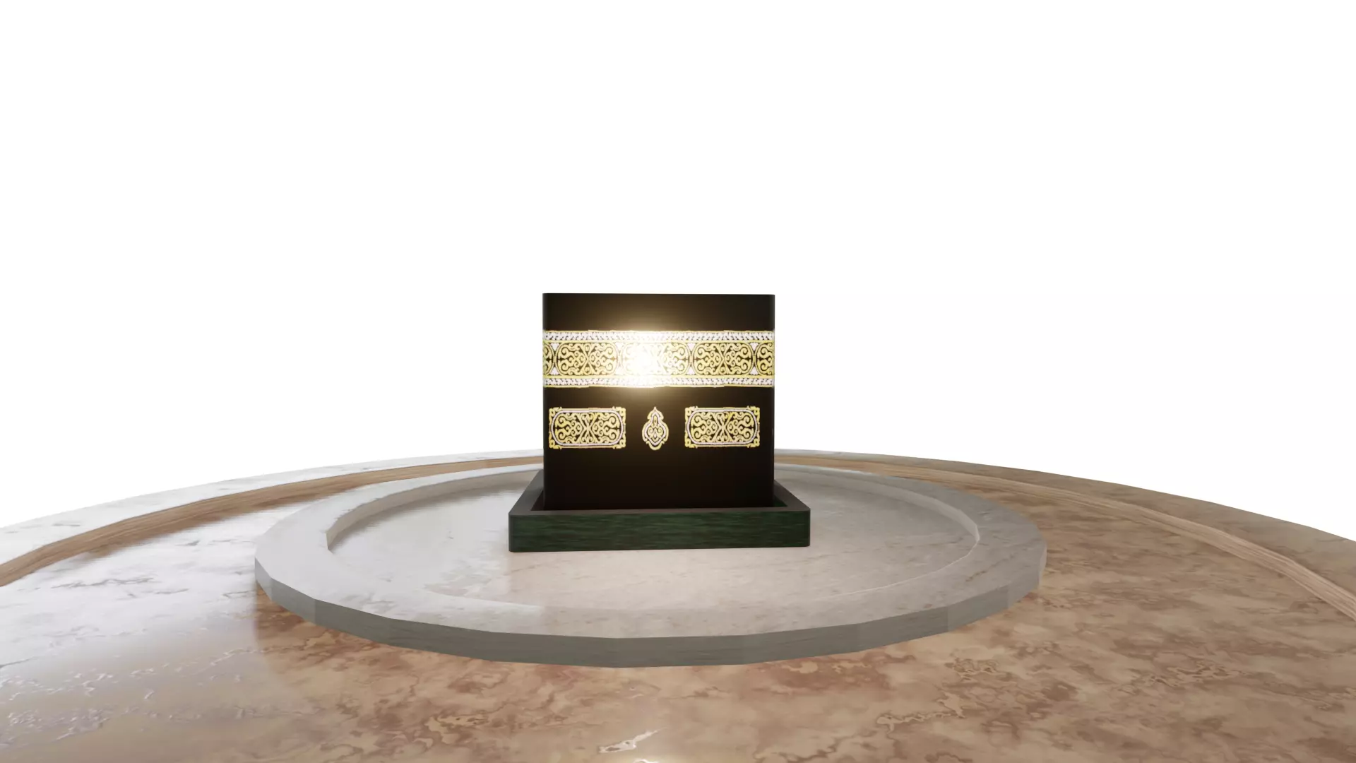 Holy Kaaba Model and 3D Animation 3D model