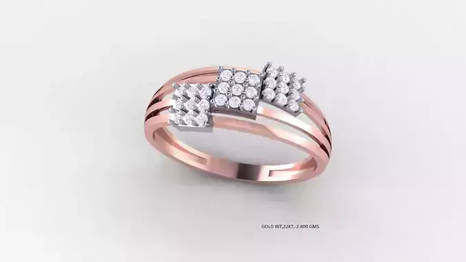 Collection 103 various light wheight diamond rings