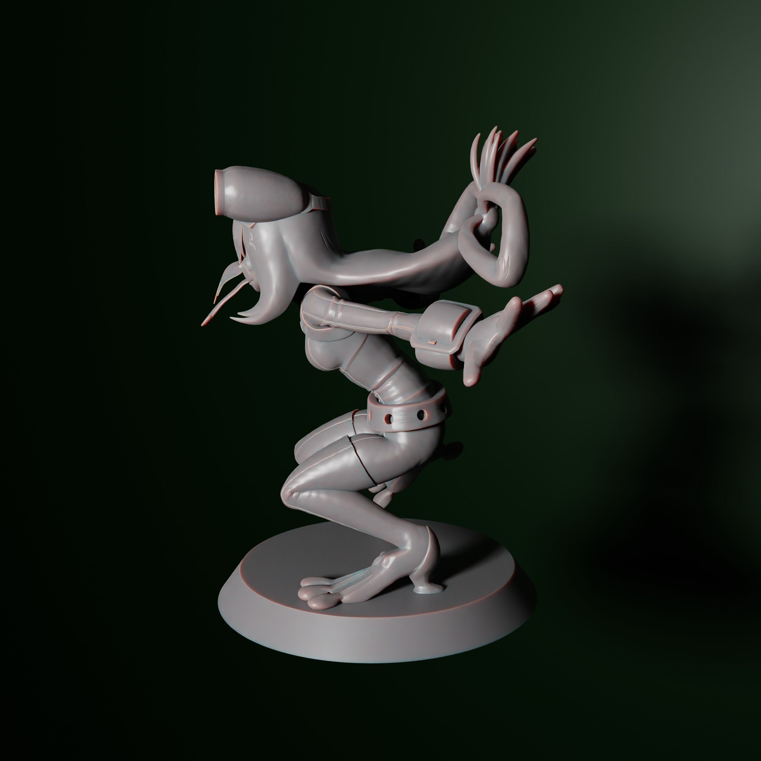 Tsuyu Asui 3D print model_3