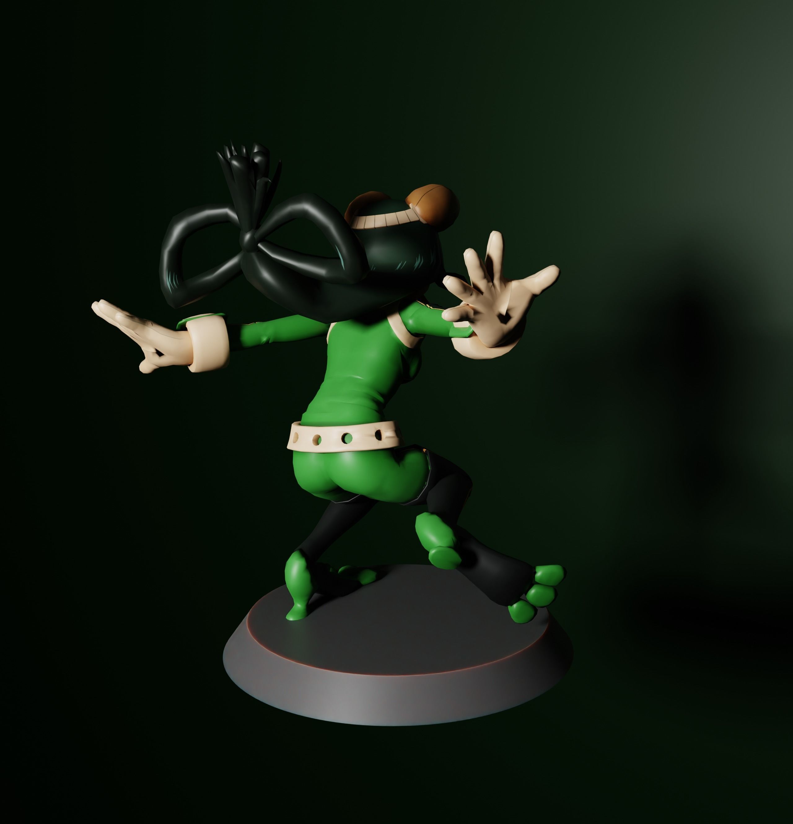 Tsuyu Asui 3D print model_6