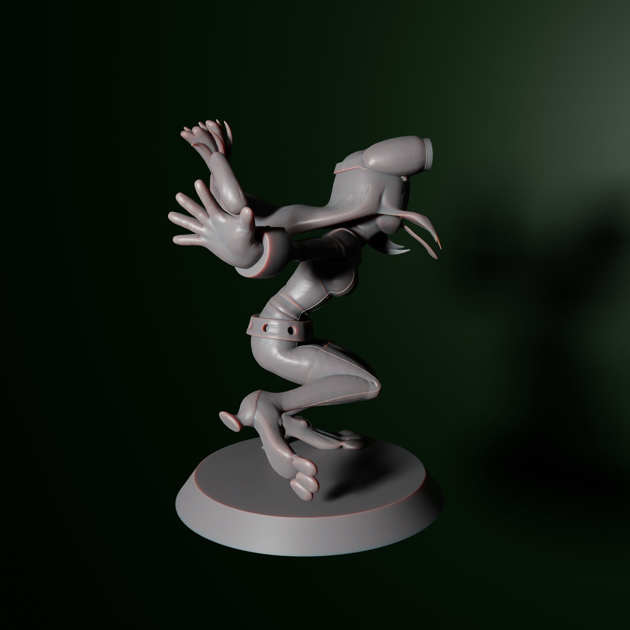 Tsuyu Asui 3D print model_9