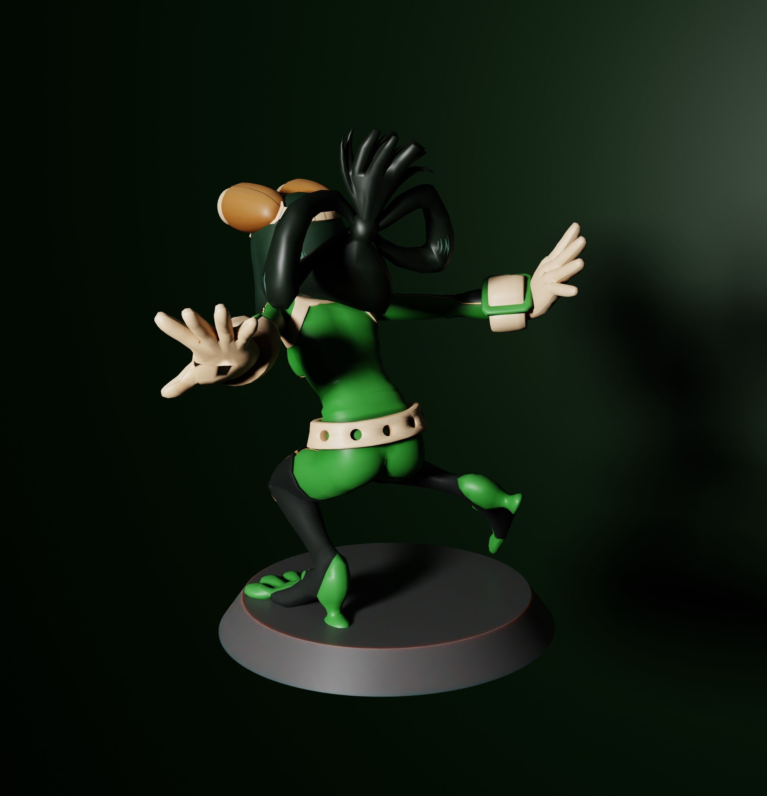 Tsuyu Asui 3D print model_4