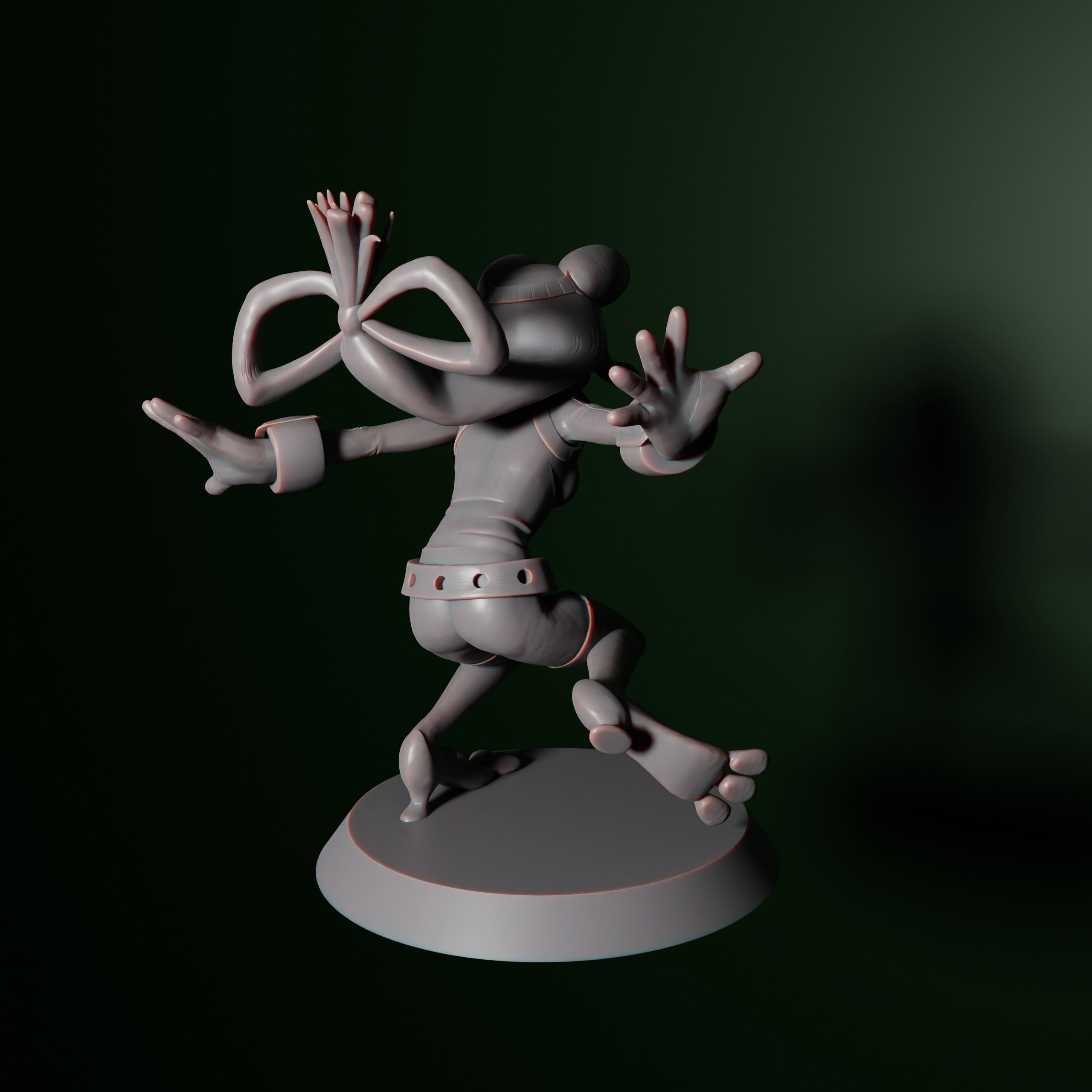 Tsuyu Asui 3D print model_7