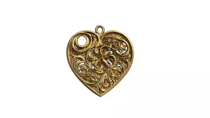 heart jewellery pendant