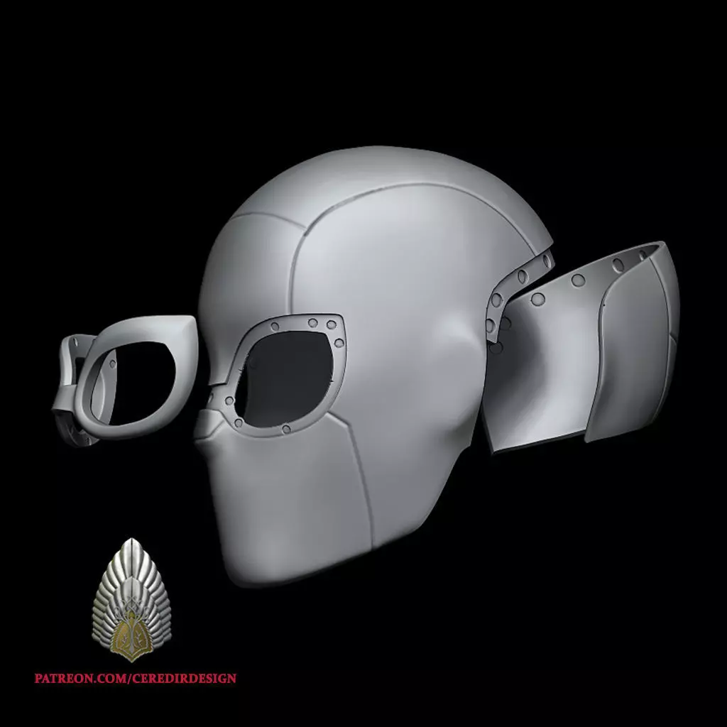 Agent Spider MAsk 3d digital download 3D print model