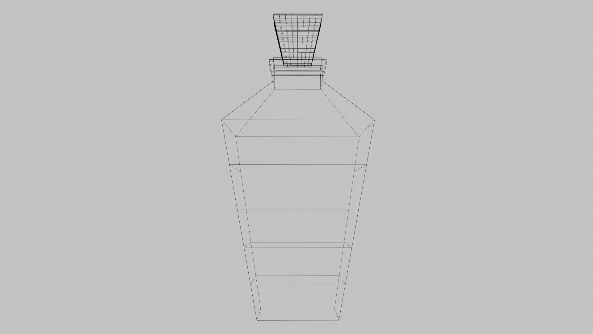 Green Poison Bottle - Low Poly 3D model Low-poly 3D model_11