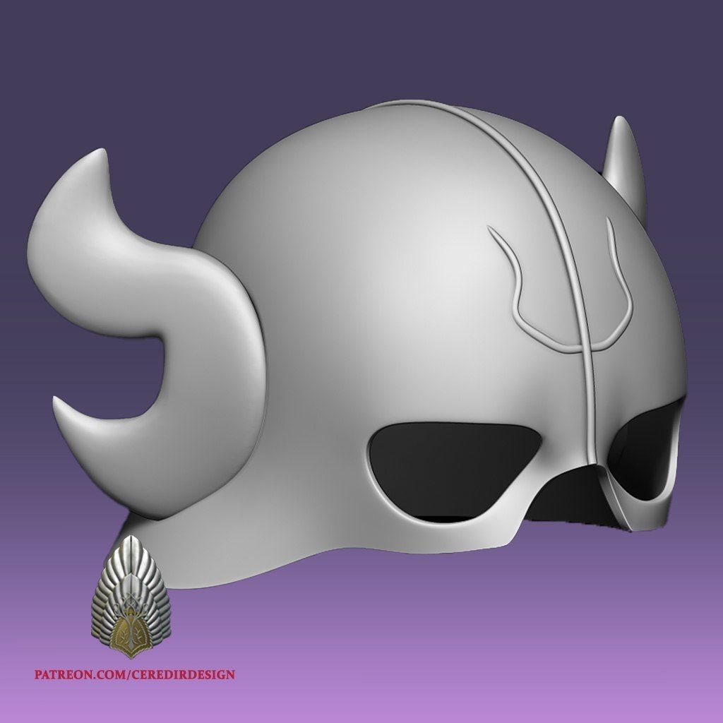 Judge Vinsmoke Helmet One piece 3d digital file 3D print model_1