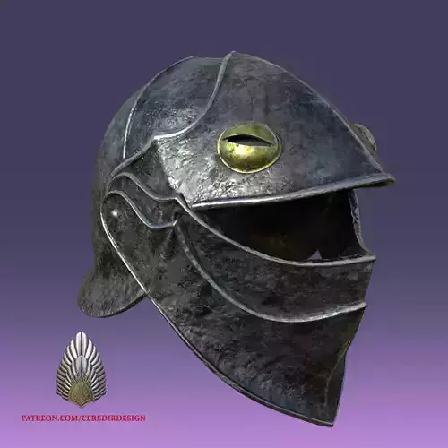 Orc Crow  Helmet lord of the rings 3D DIGITAL DOWNLOAD FILE