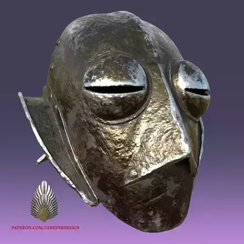 Orc Squinter  Helmet lord of the rings 3D DIGITAL DOWNLOAD 