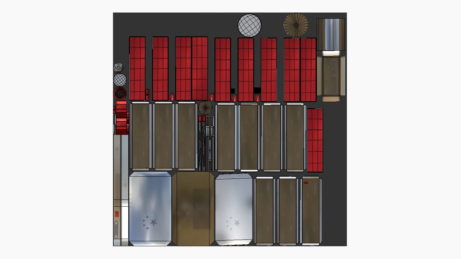 10 Satellite I Collection - SciFi Space Design _69