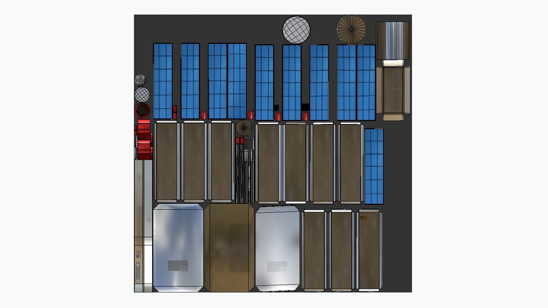 10 Satellite I Collection - SciFi Space Design _62