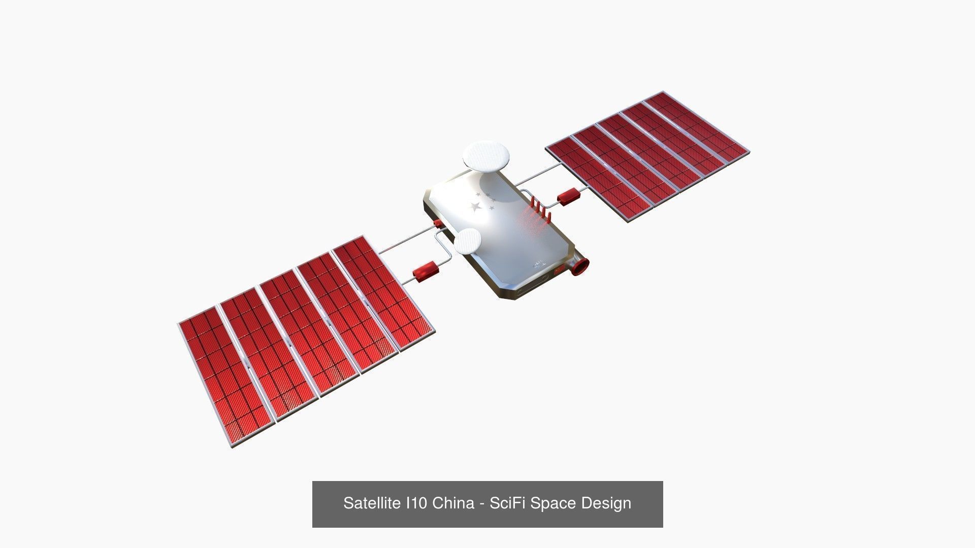 10 Satellite I Collection - SciFi Space Design _1