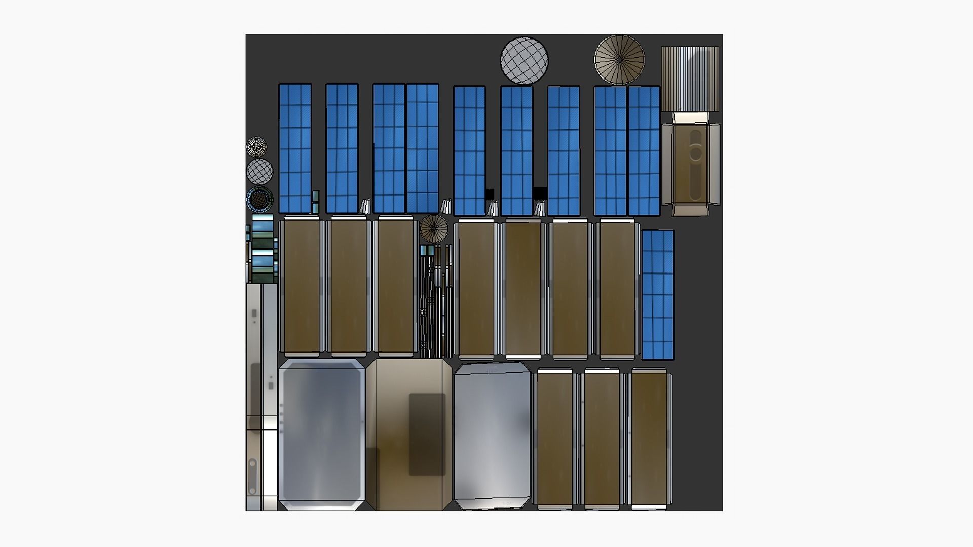 10 Satellite I Collection - SciFi Space Design _68