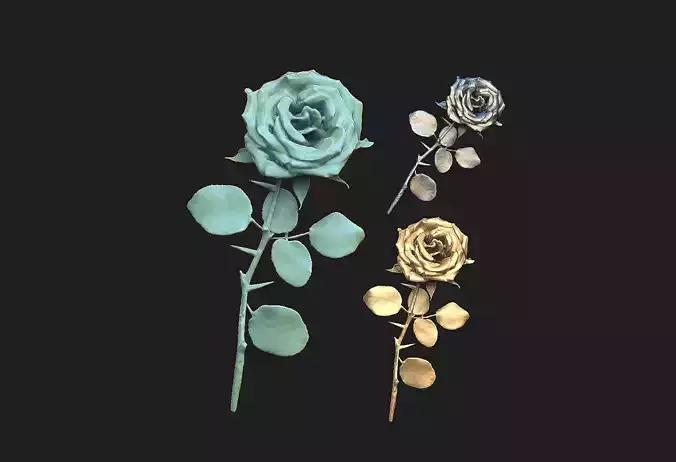 rose brooch