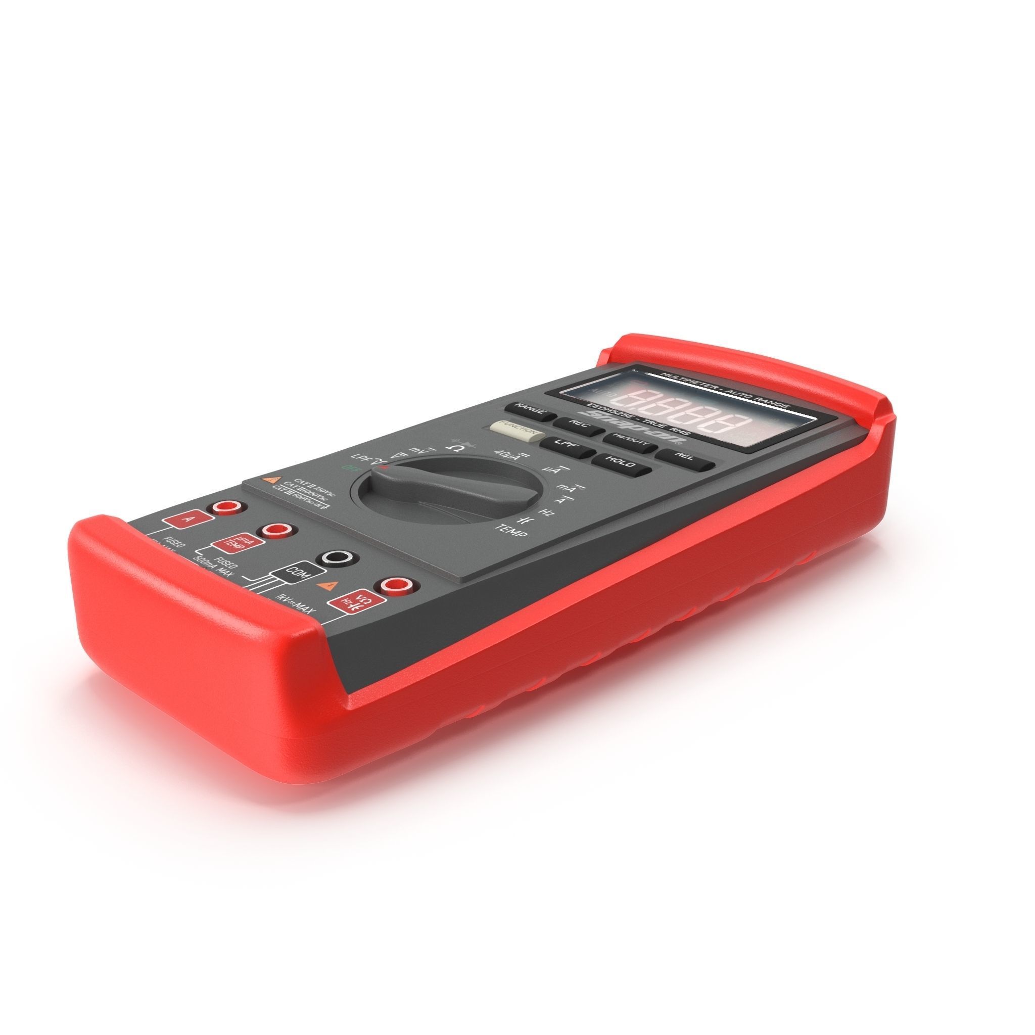 SO Auto Range Digital Multimeter Low-poly 3D model_1