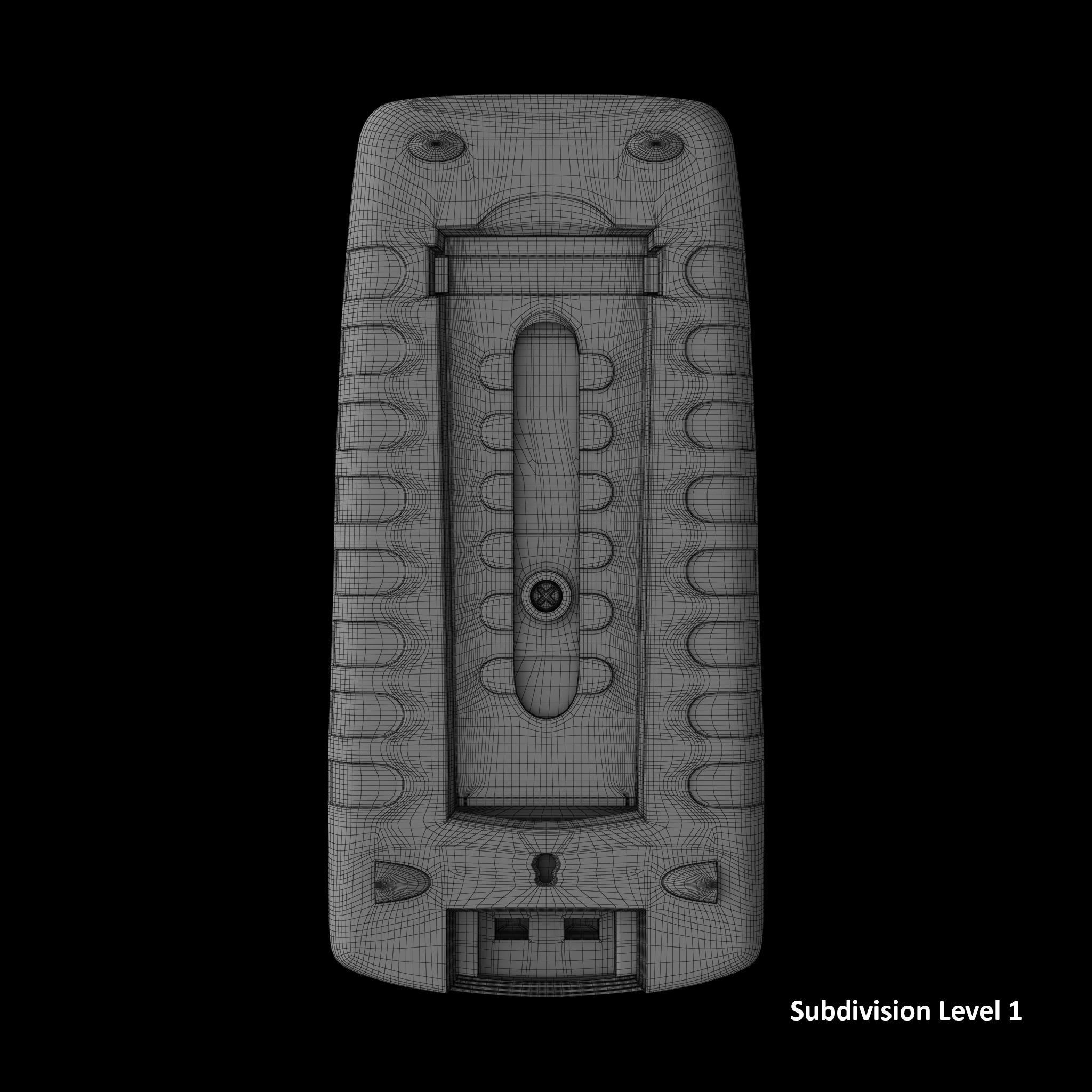 SO Auto Range Digital Multimeter Low-poly 3D model_23