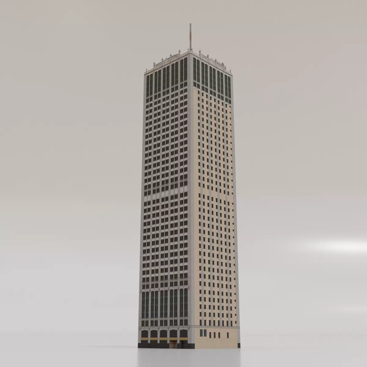 Cadillac Tower 3D model