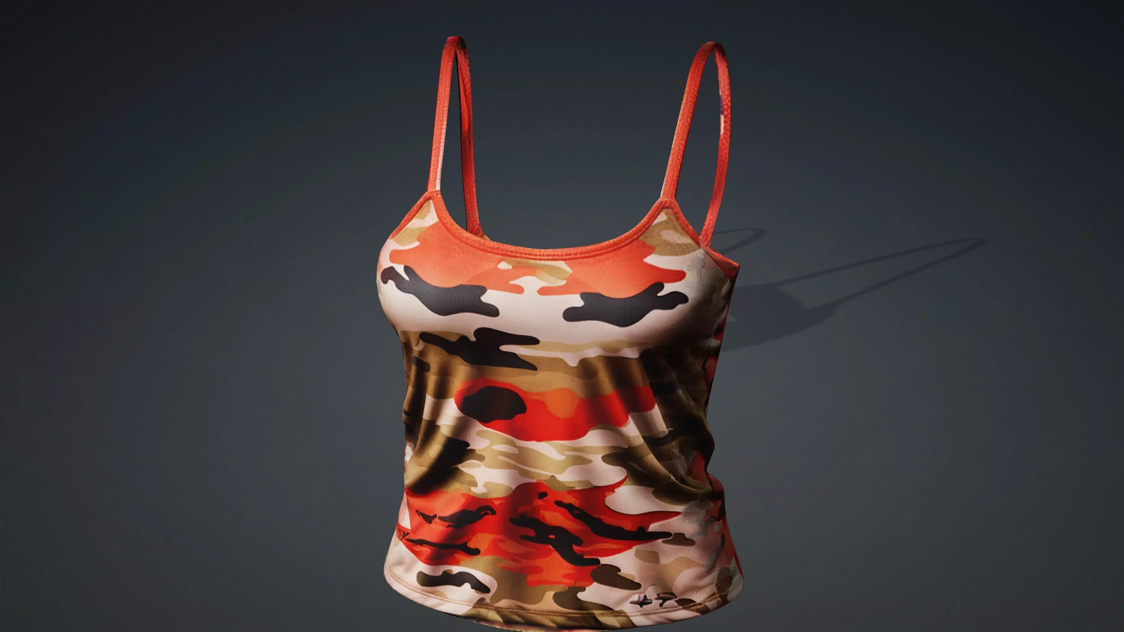 military Top game ready UE5 PBR Low-poly 3D model