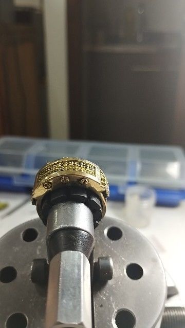 Anillo de 30 gramos y una talla de 11 3D print model_5